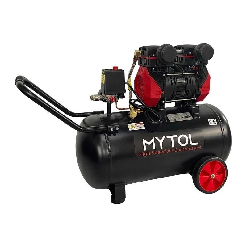 Mytol MYK501 | 50 Litre 1.5 Hp Yüksek Hızlı Kompresör Yağsız (Az Sesli)