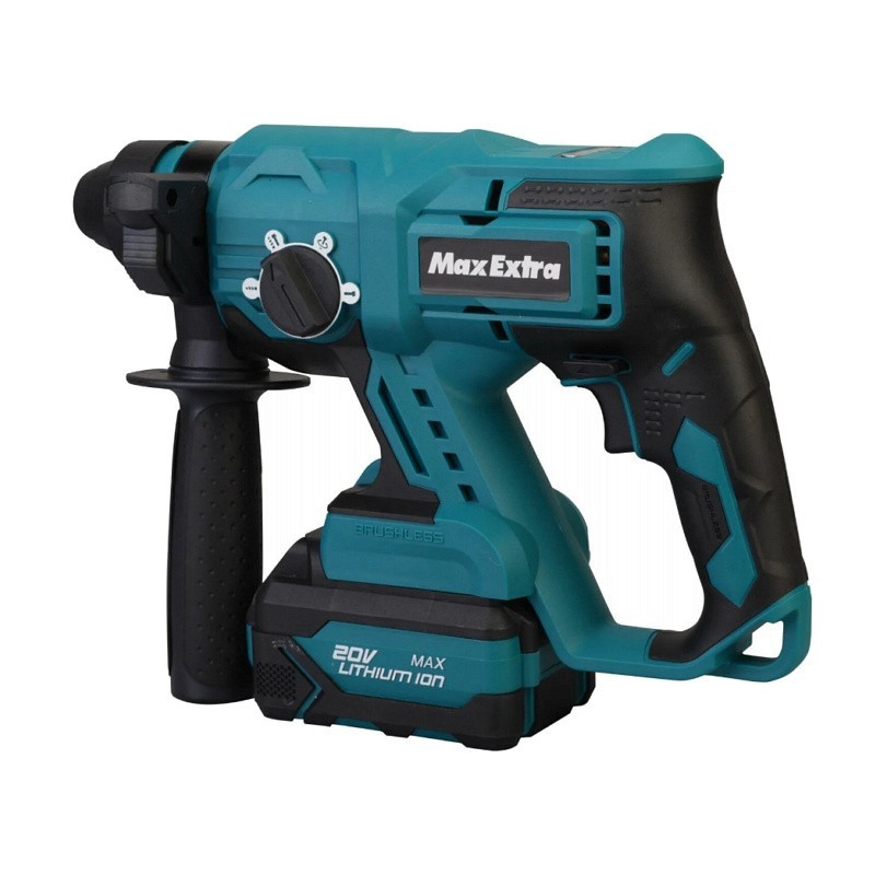 Max Extra MXP9022 Şarjlı Kırıcı Delici Hilti Matkap (Çift Akülü)